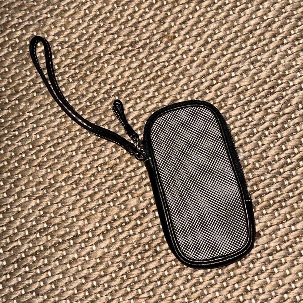 Small Coach Zipper Pouch